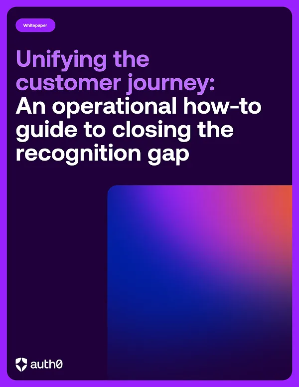 Unifying the Customer Journey: Closing the Recognition Gap
