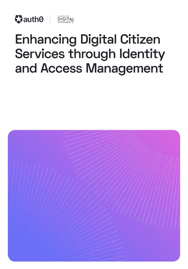 Enhancing Digital Citizen Services through IAM