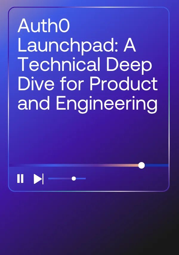 Auth0 Launchpad
