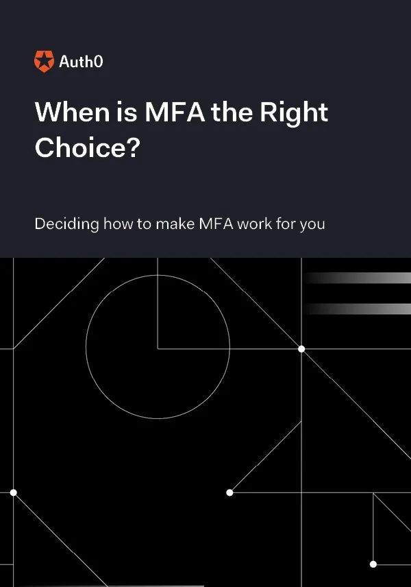 When is MFA the Right Choice?