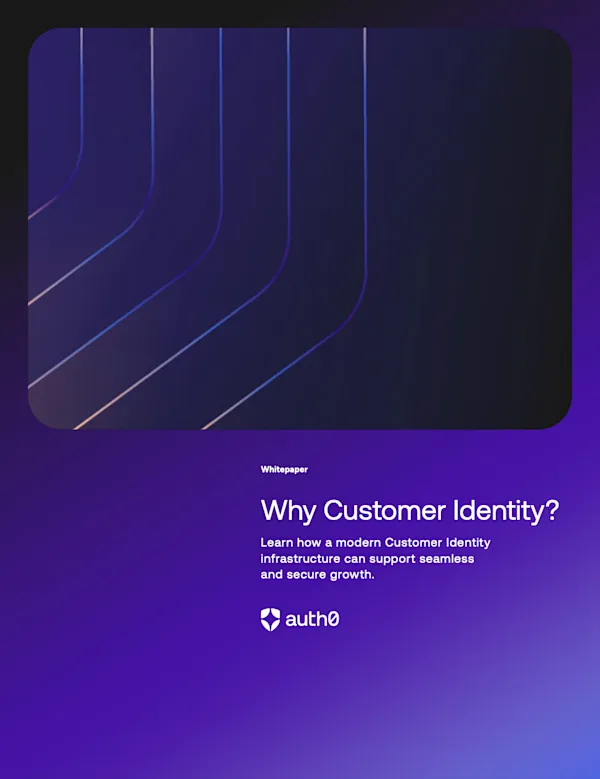 Time to think about customer identity