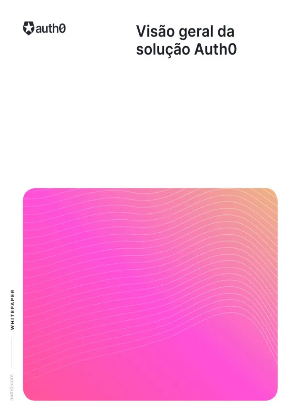 Visão geral da solução Auth0
