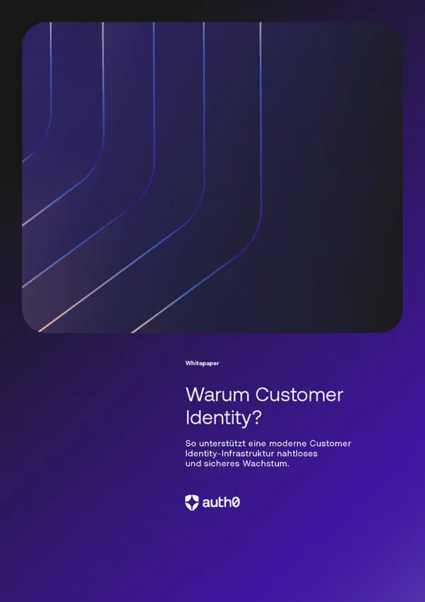 Die Vorteile von Customer Identity kennenlernen | Auth0