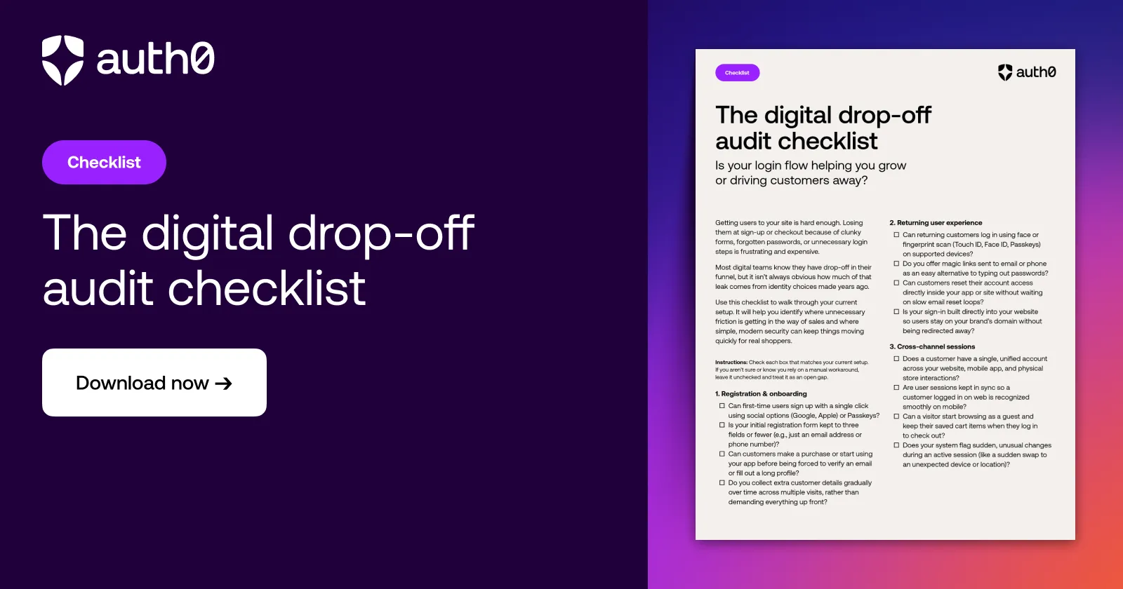 The Digital Drop-Off Audit Checklist